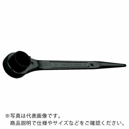 スーパー 片口ラチェットレンチ(爪式)六角対辺:12 ( RN-12 ) (株)スーパーツール