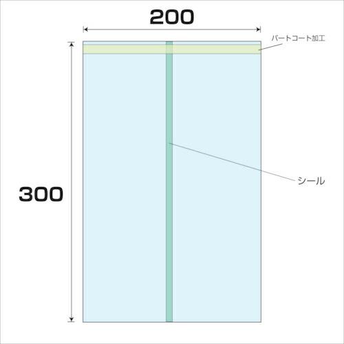 グリーンクロス OPP パートコート袋 厚み0.05 3500枚入 幅200x長さ300mm ( 6...