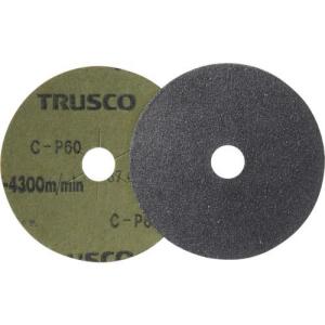 TRUSCO ディスクペーパー4型 Φ100X15.9 #60 (10枚入) ( TG4-60 ) トラスコ中山(株)｜orangetool