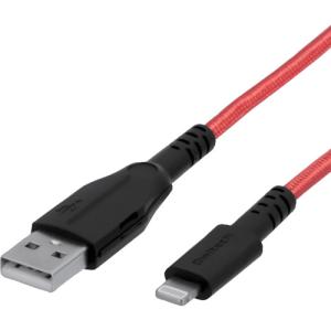 Owltech Lightningケーブル次世代超タフケーブル200CMブラックレッド ( OWL-CBALA20-BKRE )｜orangetool
