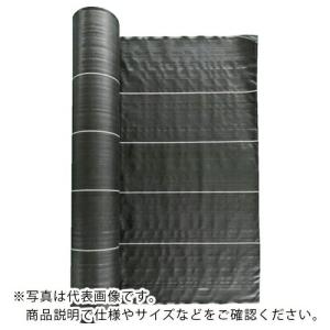 TRUSCO 防草シート 耐候5年 黒 2mx50m ( TBO5-2050-BK )｜orangetool