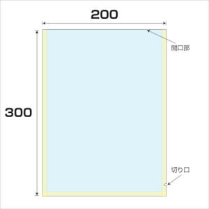 グリーンクロス OP/CPドライ無地袋 厚み0.06 3000枚入 幅200x長さ300mm ( 6300008105 ) (株)グリーンクロス (メーカー取寄)｜orangetool