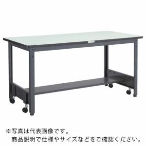 TRUSCO 中荷重作業台(500kg)CFW型 1800X900XH740 基本タイプ ダークグレー色 ( CFWP-1890 (1800X900X740) ) トラスコ中山(株)｜orangetool