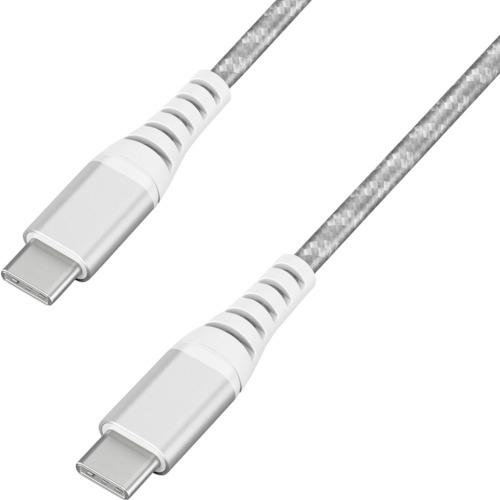 IRIS 517602 高耐久USB-C to USB-Cケーブル 1m シルバー ( ICCC-C...