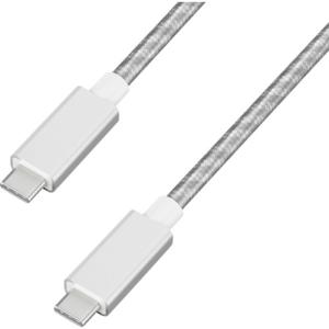 IRIS 517608 高耐久USB3.1ケーブル 1m(GEN2) シルバー ( ICCC-D10-S )｜orangetool