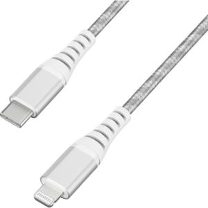 IRIS 517585 高耐久USB-C to Lightningケーブル 1m シルバー ( ICCL-C10-S )｜orangetool