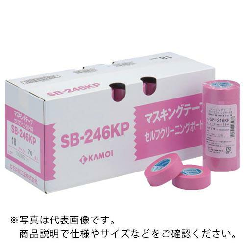 カモ井 シーリングテープセルフクリーニング用SB246KP幅24mm×長さ18mピンク ( SB24...