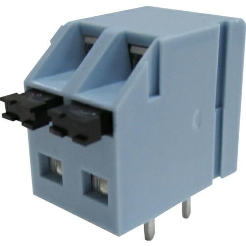 TRUSCO プリント基板用ねじなし端子台 2P ( TF6019-2P ) トラスコ中山(株)