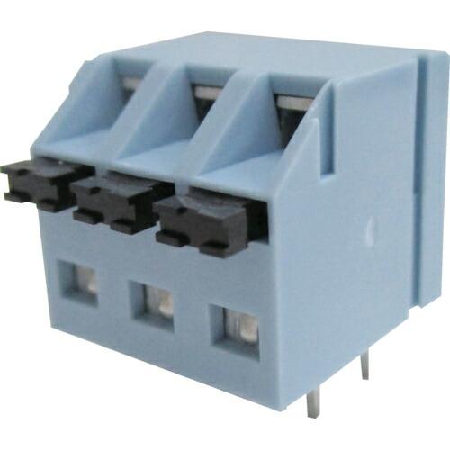 TRUSCO プリント基板用ねじなし端子台 3P ( TF6019-3P ) トラスコ中山(株)