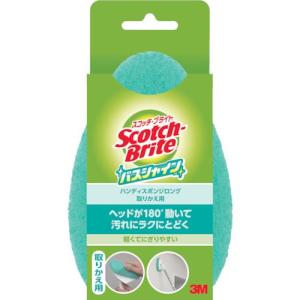 3M スコッチ・ブライト バスシャイン ハンディスポンジロング(伸縮) 取り替え用  ( B-560J ) スリーエム ジャパン(株)｜orangetool