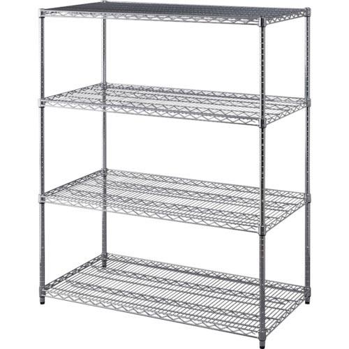 IRIS 106495 メタルラック[[R下]] 高耐荷重棚板セット品 MRー1215DJK シルバ...