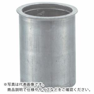 TRUSCO クリンプナット薄頭アルミ 板厚1.5 M4X0.7 (33個入) ( T-BNF-4M15A ) トラスコ中山(株)｜orangetool