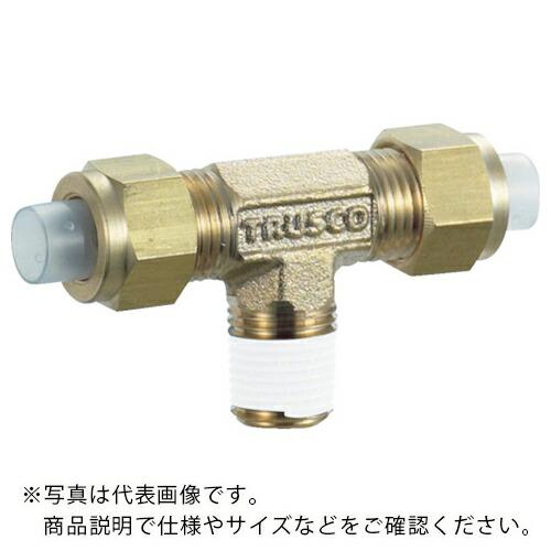 TRUSCO 【売切廃番】配管継手 クイックシール継手 チーズ Φ12×9 呼びR1/4 ( TS-...