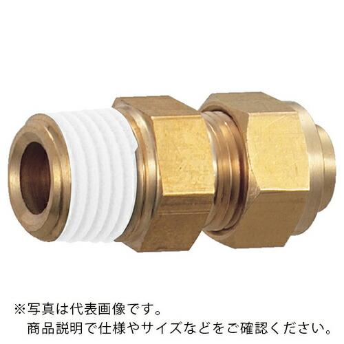 TRUSCO クイックシール継手 コネクタ φ6 呼びR1/8 ( TSA-6-01C (インサ-ト...