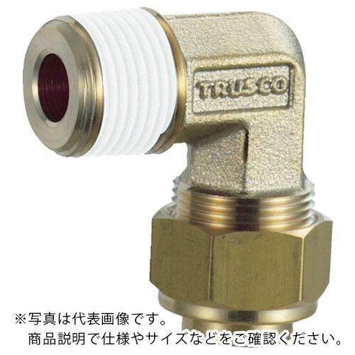 TRUSCO 配管継手 クイックシール継手 インサートレスエルボ Φ8 呼びR1/8 ( TSA-8...