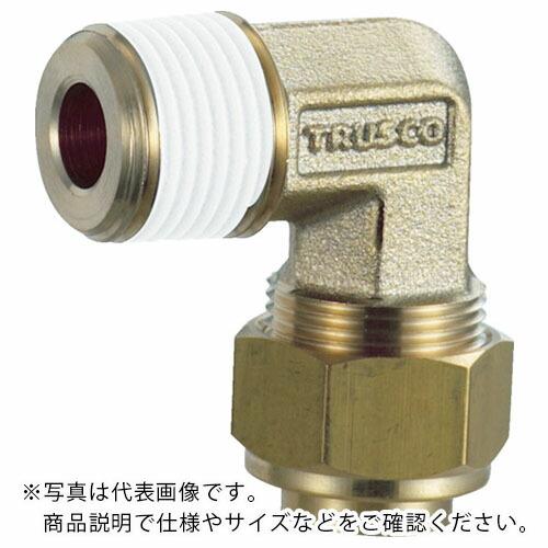 TRUSCO 配管継手 クイックシール継手 インサートレスエルボ Φ12 呼びR3/8 ( TSA-...