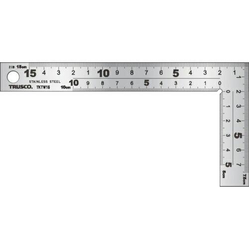 TRUSCO 曲尺厚手広巾 15cm ( TKTW-15 ) トラスコ中山(株)