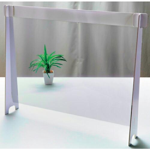 TRUSCO 飛沫防止パネル 600X500 ( RBP6050-W ) トラスコ中山(株)