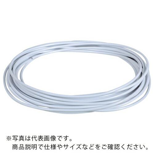 TRUSCO 汎用ビニールチューブ 内径7.0φ 白 長さ10m ( TB7.0W-10 ) トラス...