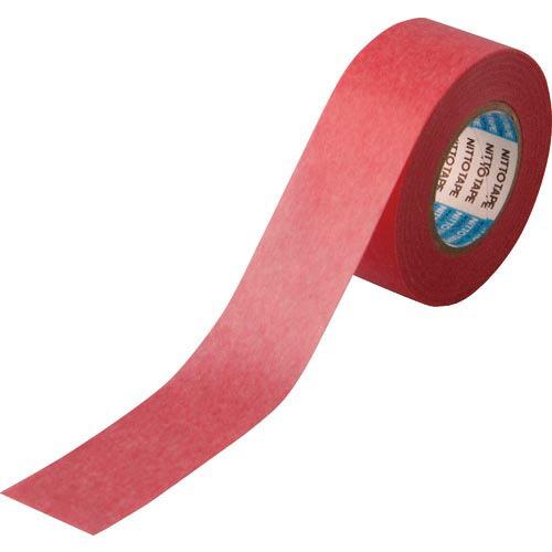 日東 マスキングテープ ペイントクイーン No.727 24mm×18m 赤色 ( NO727-24...