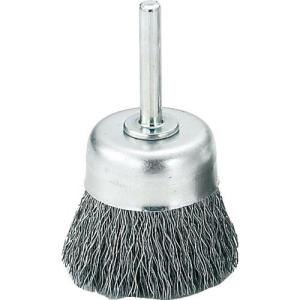 TRUSCO 軸付カップブラシ φ50X軸6 鋼線 線径0.3 ( TB-6622 ) トラスコ中山(株)｜orangetool