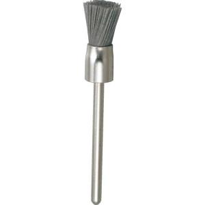TRUSCO エンド型ブラシ ダイヤ入ナイロン 線0.3X筒径Φ8X軸Φ3 ( 83E-7 (8パイX36X3MM) (ダイヤ0.25MM) ) トラスコ中山(株)｜orangetool
