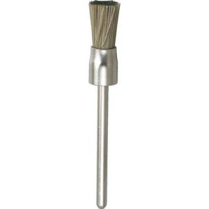 TRUSCO エンド型ブラシ アラミド繊維 線0.2X筒径Φ8X軸Φ3 ( 83E-10 (8パイX36X3MM) ) トラスコ中山(株)｜orangetool