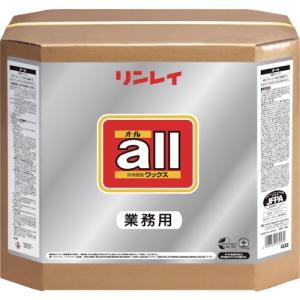 リンレイ 床用樹脂ワックス オール 18L RECOBO ( 574536 ) (株)リンレイ｜orangetool