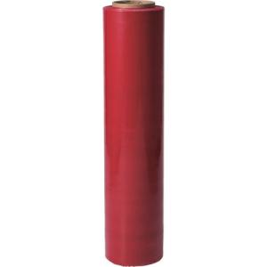 FKK オーキッドカラーストレッチフィルム 赤 20μ 500mm×300m ( OSF-RED )(6巻セット)｜orangetool