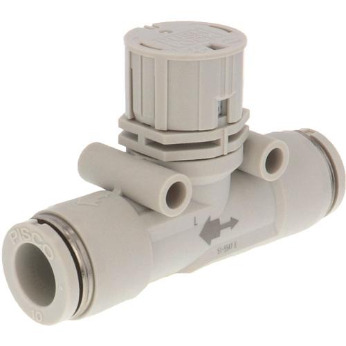 PISCO スピードコントローラダイヤル付タイプ ユニオンストレート(低流量タイプ) φ10用 ( ...