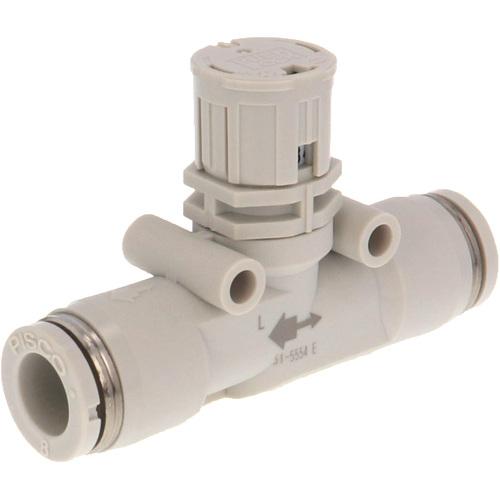 PISCO スピードコントローラダイヤル付タイプ ユニオンストレート(低流量タイプ) φ8用 ( J...