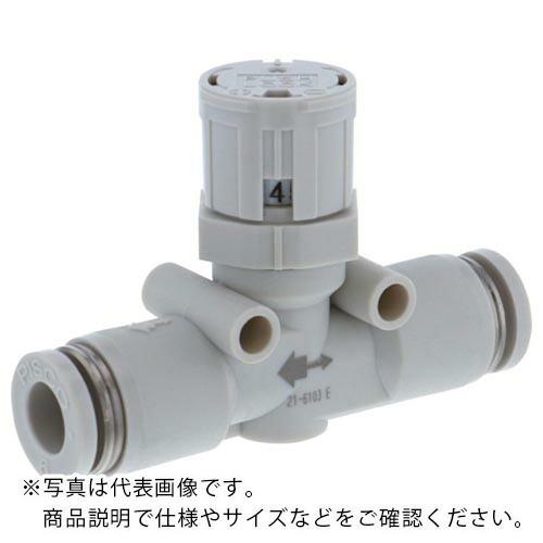 PISCO スピードコントローラダイヤル付タイプ ユニオンストレート(低流量タイプ) φ6用 ( J...