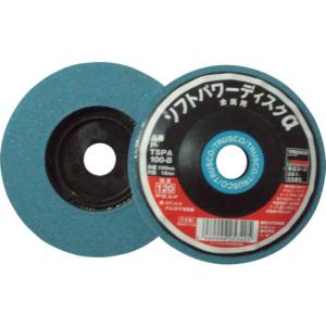 TRUSCO ソフトパワーディスクα 金属用 Φ100 5個入 400# ( TSPA100-B #400(5コイリ) ) トラスコ中山(株)｜orangetool