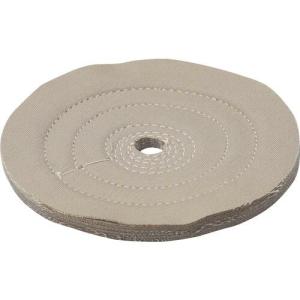 TRUSCO 茶カツ仕上げバフ 外径Φ100X穴径12.7mm 5個入 ( TTB-100-4 ) トラスコ中山(株)｜orangetool