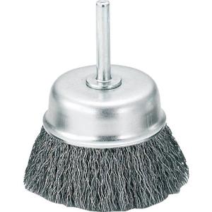 TRUSCO 軸付カップブラシ φ65X軸6 鋼線 線径0.3 ( TB-6632 ) トラスコ中山(株)｜orangetool