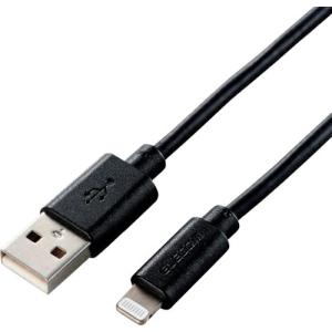 ELECOM Lightningケーブル スタンダード 1.5m ブラック ( MPA-UAL15BK )｜orangetool