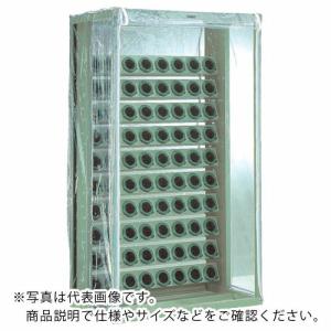 TRUSCO ツーリングラック 帯電防止カバー付 BT・NT40用 100個収納 ( VTL-1010B (セフティロックツキ) ) トラスコ中山(株)｜orangetool