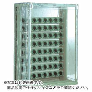 TRUSCO ツーリングラック 帯電防止カバー付 BT・NT40用 80個収納 ( VTL-810B (セフティロックツキ) ) トラスコ中山(株)｜orangetool