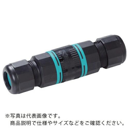 タカチ プラグ式防水中継コネクタ ( THB387-3P ) (株)タカチ電機工業