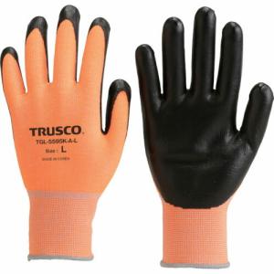 TRUSCO 【売切廃番】 耐切創手袋 レベル2 蛍光オレンジ M ( TGL-5995DK-A-M ) トラスコ中山(株)｜orangetool
