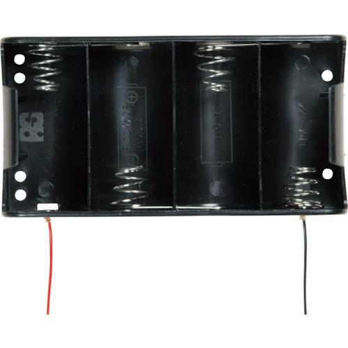 タカチ リード線付電池ホルダー ( SN1-4-P ) (株)タカチ電機工業 (メーカー取寄)