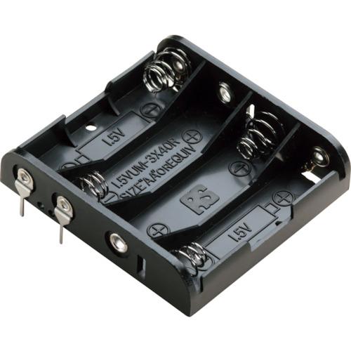 タカチ ピン付電池ホルダー ( SN3-4PC-P ) (株)タカチ電機工業 (メーカー取寄)