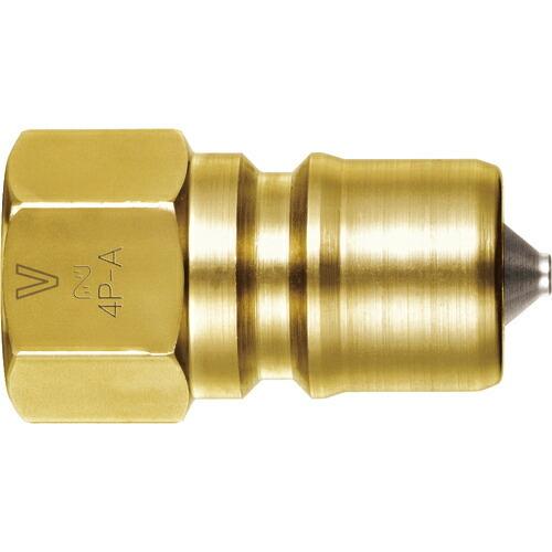 日東 SP-VカプラTypeA ( 4P-V-A BRASS FKM ) 日東工器(株) (メーカー...