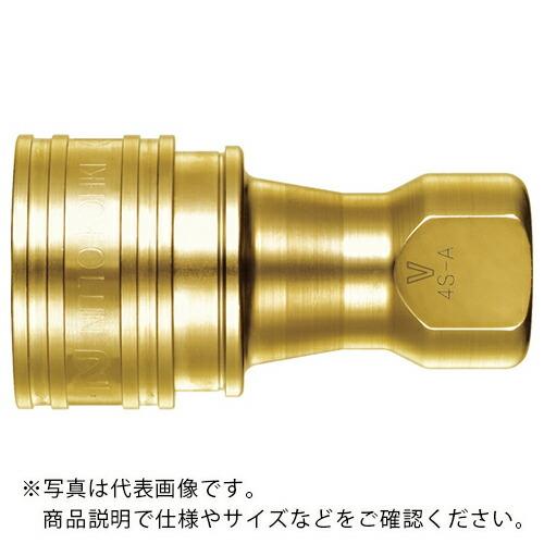 日東 SP-VカプラTypeA ( 6S-V-A BRASS CR ) 日東工器(株) (メーカー取...
