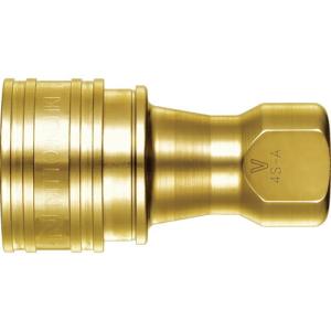 日東 SP-VカプラTypeA ( 4S-V-A BRASS FKM ) 日東工器(株) (メーカー取寄)｜orangetool