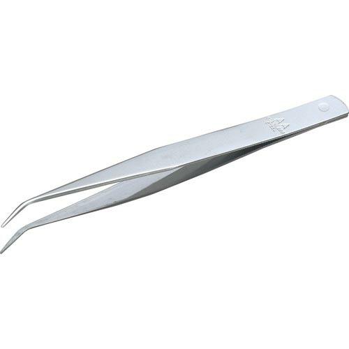 TRUSCO ステンレス製ピンセット 125mm 先曲り型 ( TSP-26 (125MMサキマゲ)...