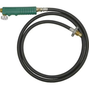 TRUSCO プロパンバーナー用ホース 2M バルブ付 ( TB-H2MB ) トラスコ中山(株)｜orangetool