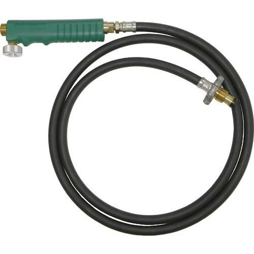 TRUSCO プロパンバーナー用ホース 2M バルブ付 ( TB-H2MB ) トラスコ中山(株)