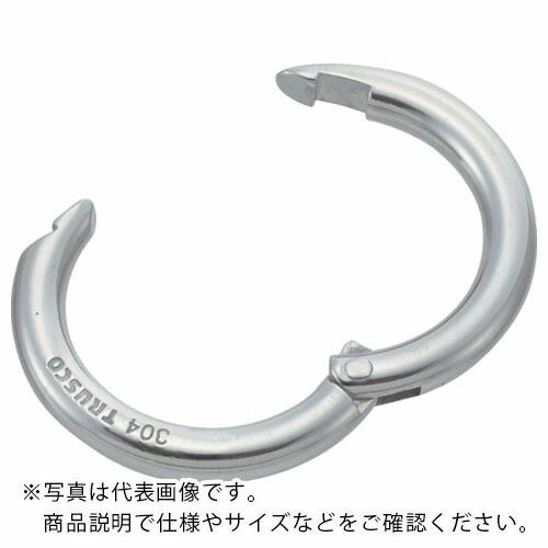 TRUSCO チェーンキャッチ ステンレス製 線径Φ4×長さ20mm (2個入) ( TCK-4 )...