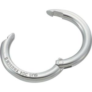 TRUSCO チェーンキャッチ ステンレス製 線径Φ6×長さ30mm (2個入) ( TCK-6 ) トラスコ中山(株)｜orangetool